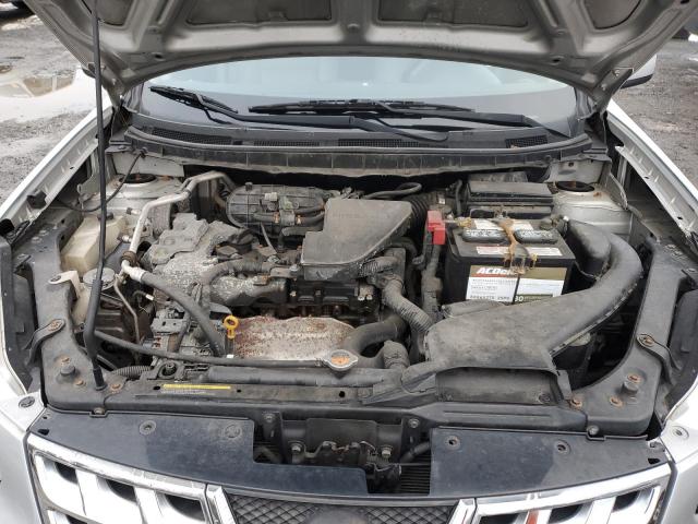 JN8AS5MV9CW369785 - 2012 NISSAN ROGUE S SILVER photo 11