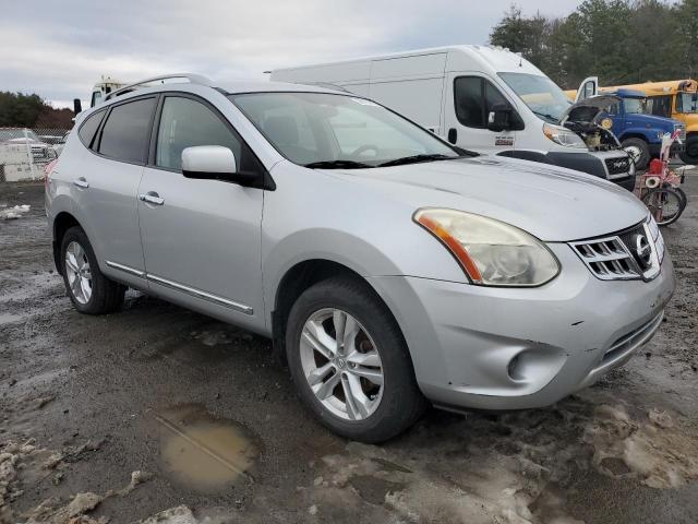 JN8AS5MV9CW369785 - 2012 NISSAN ROGUE S SILVER photo 4