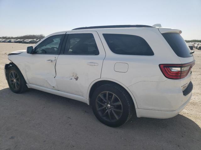 1C4RDHDG5JC494308 - 2018 DODGE DURANGO GT WHITE photo 2