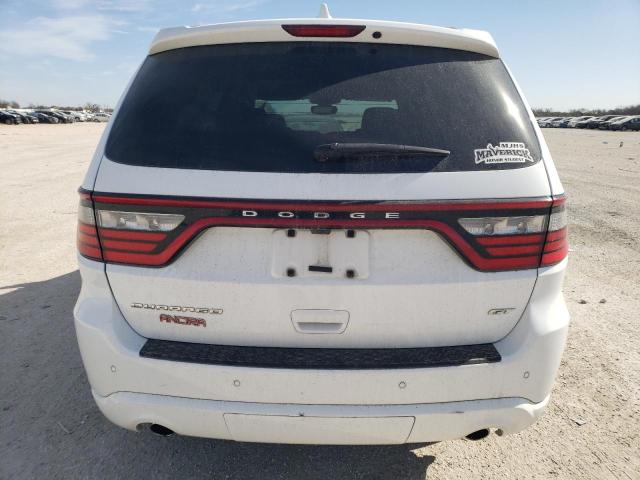 1C4RDHDG5JC494308 - 2018 DODGE DURANGO GT WHITE photo 6