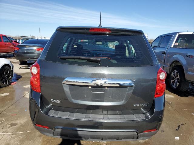 2GNALBEK4D1125361 - 2013 CHEVROLET EQUINOX LS GRAY photo 6