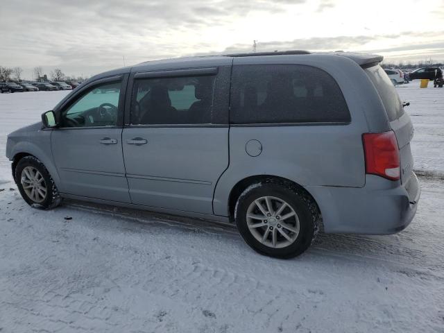 2C4RDGBG2DR673012 - 2013 DODGE GRAND CARA SE SILVER photo 2