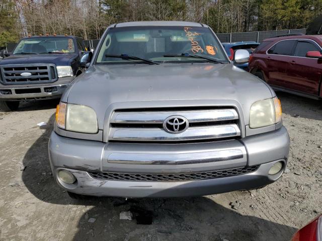 5TBBN44144S435247 - 2004 TOYOTA TUNDRA ACCESS CAB SR5 SILVER photo 5