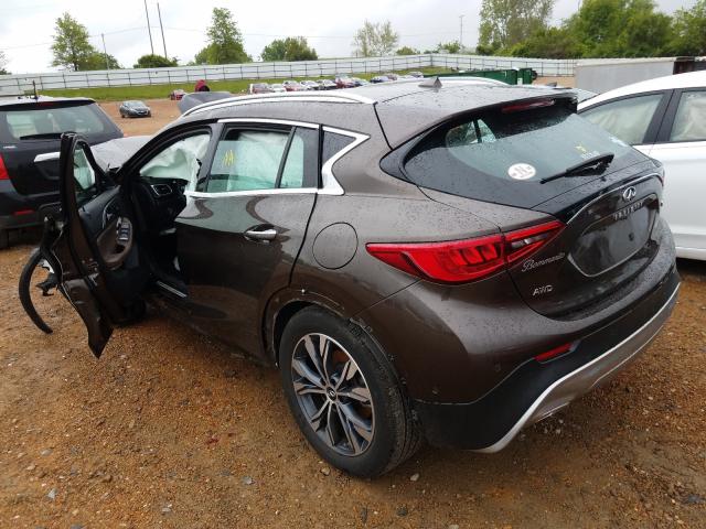 SJKCH5CR9HA016388 - 2017 INFINITI QX30 BASE CHARCOAL photo 3