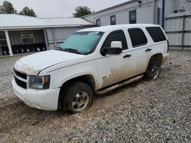 1GNUKAE01AR274886 - 2010 CHEVROLET TAHOE K1500 LS WHITE photo 1