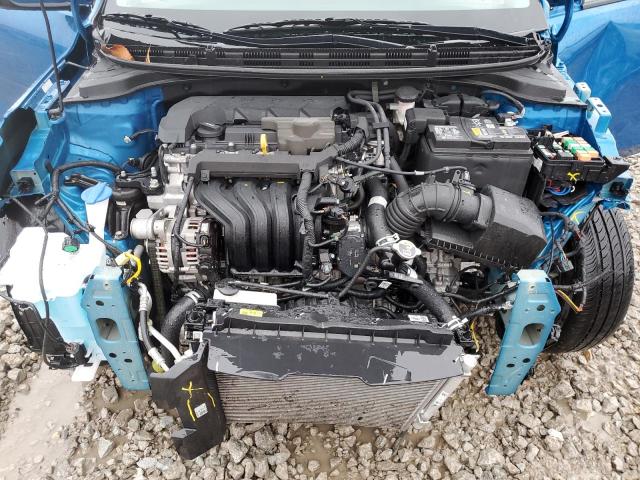 3KPA24AD6PE574112 - 2023 KIA RIO LX BLUE photo 11