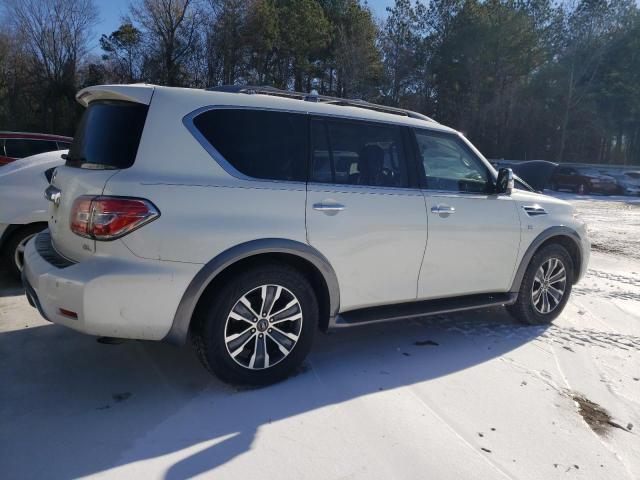 JN8AY2ND6KX011555 - 2019 NISSAN ARMADA SV WHITE photo 3