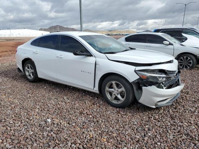 1G1ZB5ST7HF243022 - 2017 CHEVROLET MALIBU LS WHITE photo 4