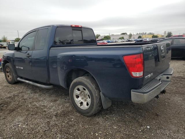 1N6BA06A87N229641 - 2007 NISSAN TITAN XE BLUE photo 2