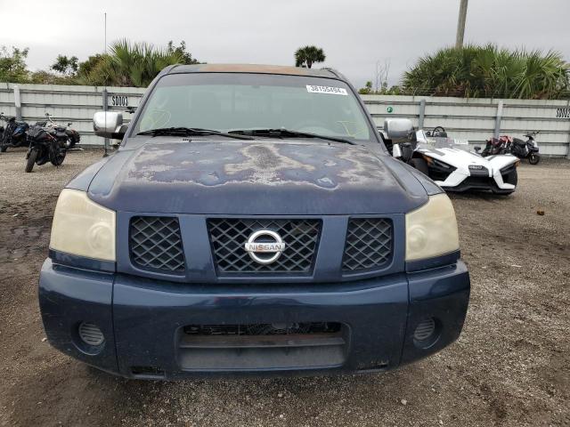 1N6BA06A87N229641 - 2007 NISSAN TITAN XE BLUE photo 5