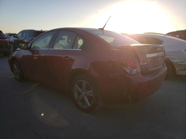 1G1PE5SB0E7402667 - 2014 CHEVROLET CRUZE LT RED photo 2