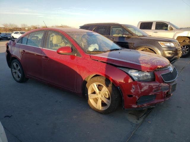 1G1PE5SB0E7402667 - 2014 CHEVROLET CRUZE LT RED photo 4