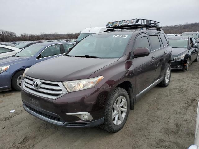 5TDBK3EH6BS067091 - 2011 TOYOTA HIGHLANDER BASE MAROON photo 1