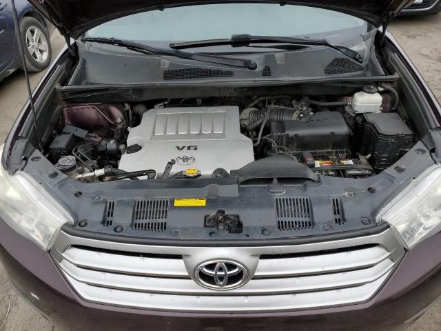 5TDBK3EH6BS067091 - 2011 TOYOTA HIGHLANDER BASE كستنائي صورة 12