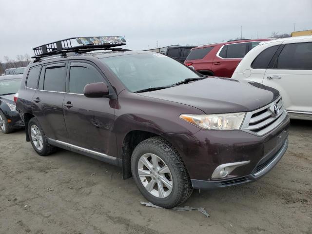 5TDBK3EH6BS067091 - 2011 TOYOTA HIGHLANDER BASE كستنائي صورة 4