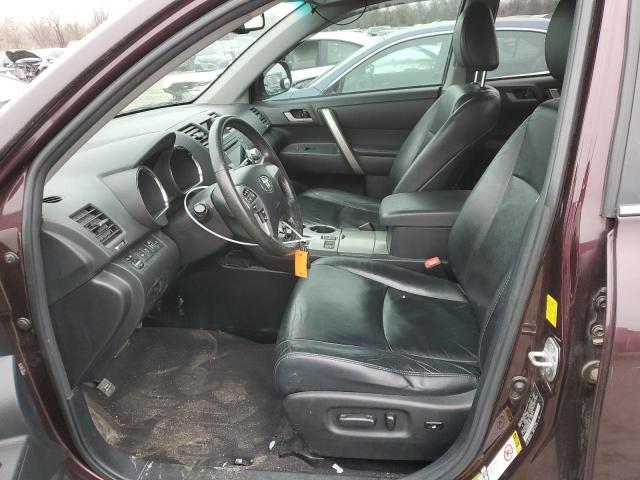 5TDBK3EH6BS067091 - 2011 TOYOTA HIGHLANDER BASE كستنائي صورة 7