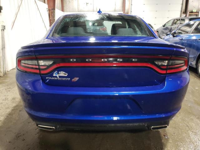 2C3CDXJG9KH653953 - 2019 DODGE CHARGER SXT BLUE photo 6