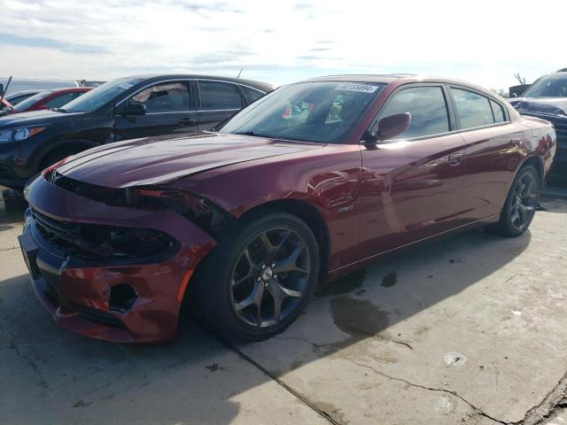 2C3CDXCT6JH237111 - 2018 DODGE CHARGER R/T BURGUNDY photo 1