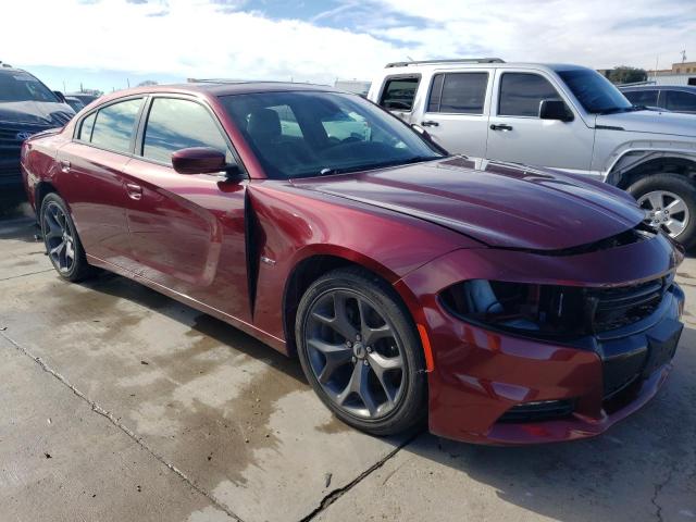 2C3CDXCT6JH237111 - 2018 DODGE CHARGER R/T BURGUNDY photo 4