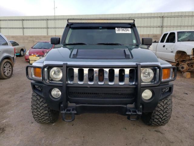 5GTDN136368194860 - 2006 HUMMER H3 GREEN photo 5