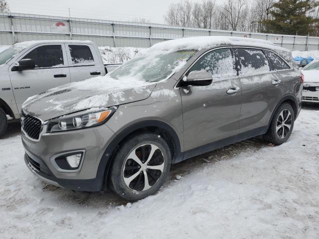 5XYPH4A53GG163934 - 2016 KIA SORENTO EX TAN photo 1