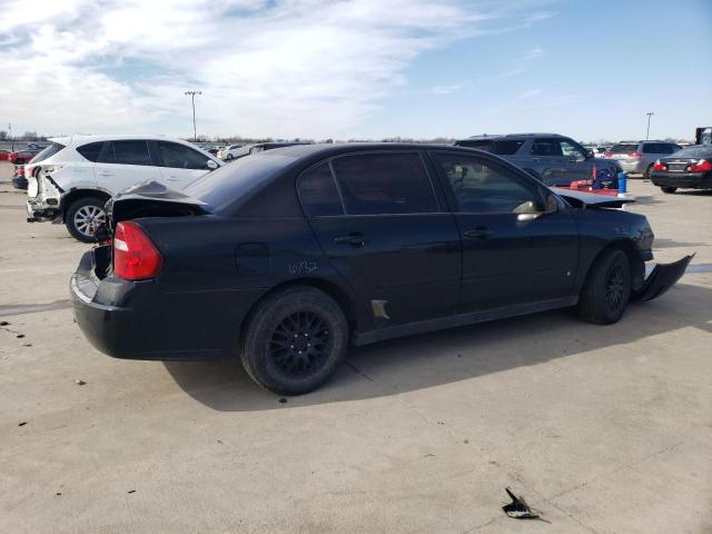 1G1ZS58F37F294341 - 2007 CHEVROLET MALIBU LS BLACK photo 3