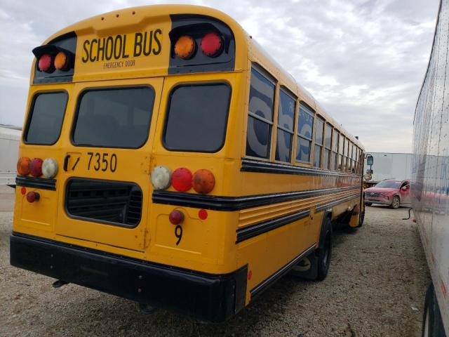 1BAKGCPH2FF306733 - 2015 BLUE BIRD SCHOOL BUS YELLOW photo 4