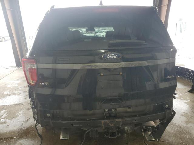 1FM5K8D80HGD50449 - 2017 FORD EXPLORER XLT BLACK photo 6