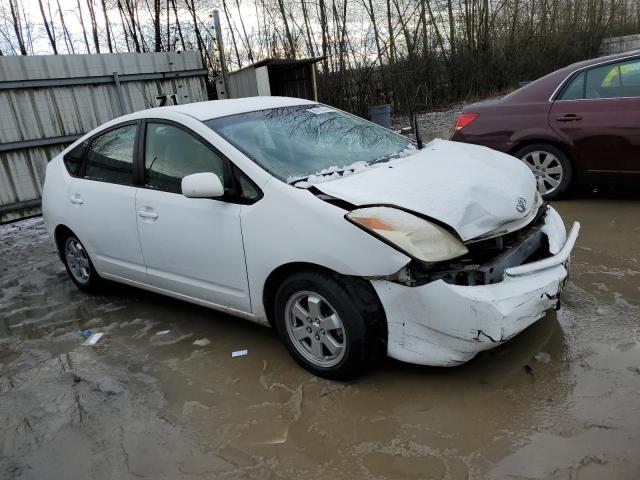 JTDKB22U840038192 - 2004 TOYOTA PRIUS WHITE photo 4