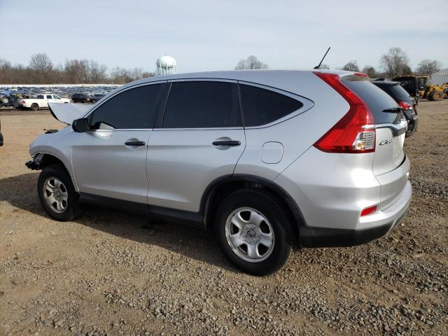 5J6RM4H34GL002693 - 2016 HONDA CR-V LX SILVER photo 2