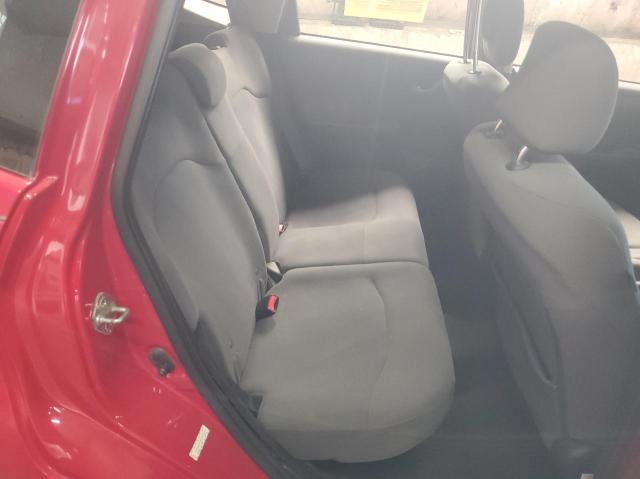 JHMGE8H30CS004022 - 2012 HONDA FIT RED photo 6