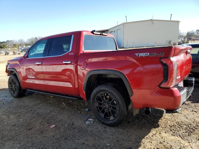 5TFJA5DB9NX004329 - 2022 TOYOTA TUNDRA CREWMAX LIMITED RED photo 2