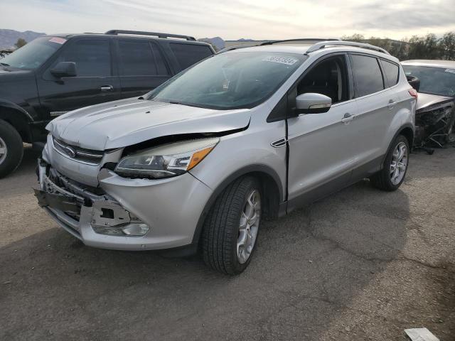 1FMCU0J91DUB55570 - 2013 FORD ESCAPE TITANIUM SILVER photo 1