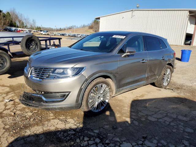 2LMPJ6LR1HBL15487 - 2017 LINCOLN MKX RESERVE GRAY photo 1