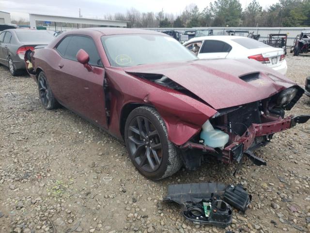 2C3CDZJG6KH667904 - 2019 DODGE CHALLENGER GT BURGUNDY photo 1