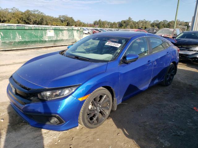 19XFC2F85KE018837 - 2019 HONDA CIVIC SPORT 蓝色 照片 1