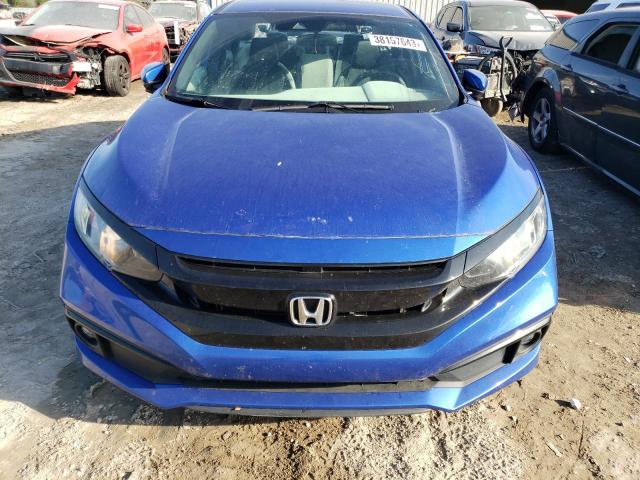 19XFC2F85KE018837 - 2019 HONDA CIVIC SPORT BLUE photo 5