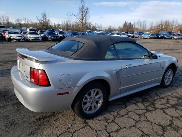 1FAFP44664F197650 - 2004 FORD MUSTANG SILVER photo 3