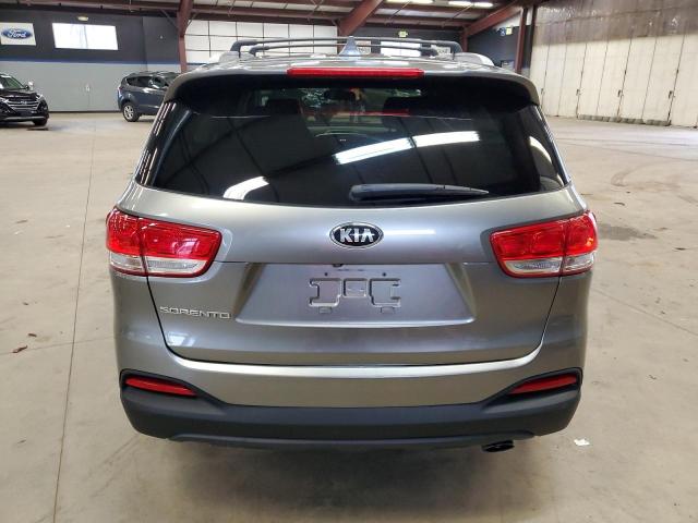 5XYPGDA54GG044034 - 2016 KIA SORENTO LX GRAY photo 6