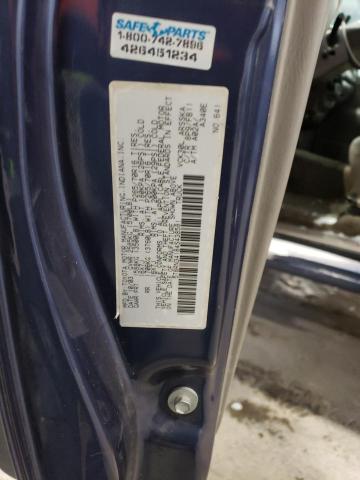 5TBRN34184S438581 - 2004 TOYOTA TUNDRA ACCESS CAB SR5 BLUE photo 12