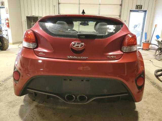 KMHTC6AE0GU288117 - 2016 HYUNDAI VELOSTER TURBO RED photo 6