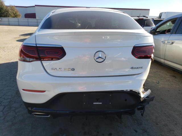 W1N0J8EB9NG025346 - 2022 MERCEDES-BENZ GLC COUPE 300 4MATIC WHITE photo 6