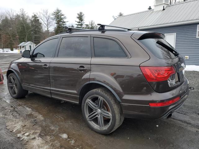 WA1DGBFE5ED008018 - 2014 AUDI Q7 PRESTIGE BROWN photo 2