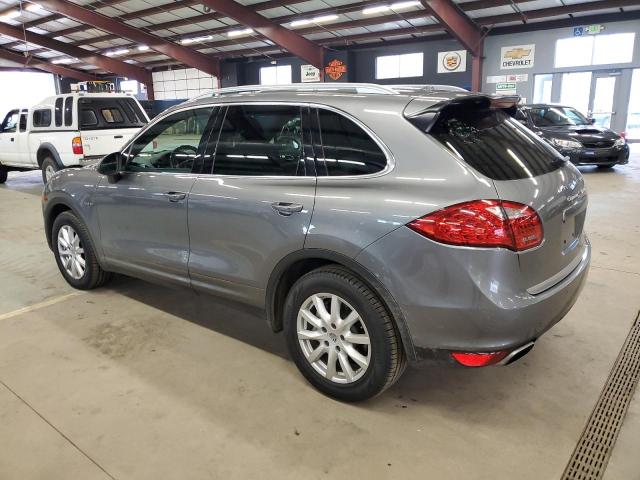 WP1AE2A28DLA14538 - 2013 PORSCHE CAYENNE S HYBRID GRAY photo 2