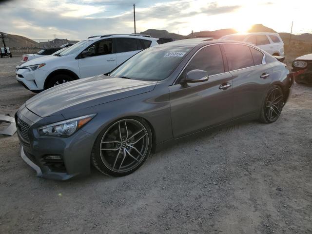 JN1BV7AP8EM686922 - 2014 INFINITI Q50 BASE GRAY photo 1