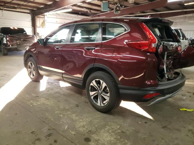 2HKRW6H34JH230118 - 2018 HONDA CR-V LX MAROON photo 2