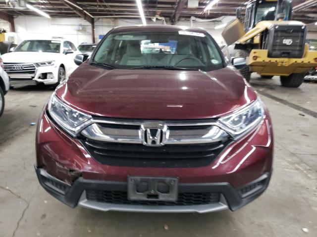 2HKRW6H34JH230118 - 2018 HONDA CR-V LX MAROON photo 5