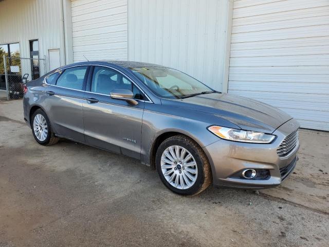 3FA6P0LU1DR373323 - 2013 FORD FUSION SE HYBRID GRAY photo 4