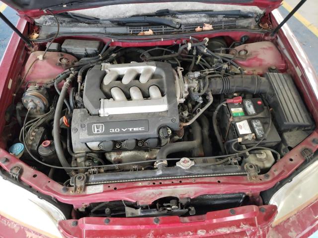 1HGCG22552A012799 - 2002 HONDA ACCORD EX RED photo 11