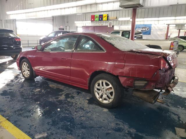 1HGCG22552A012799 - 2002 HONDA ACCORD EX RED photo 2